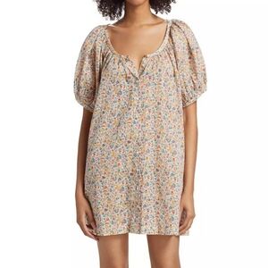 DOEN Josette Floral Cotton Dress